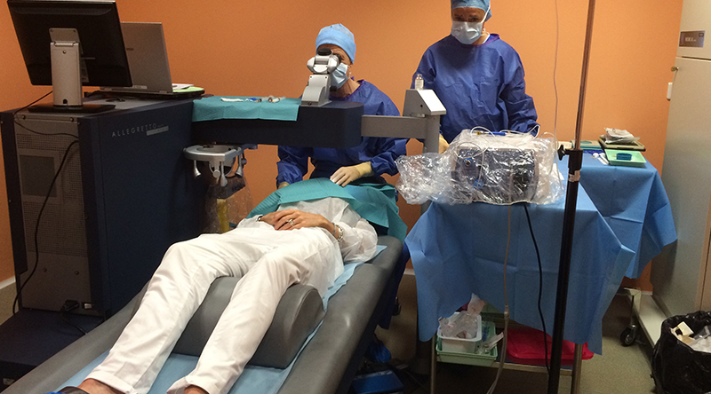 chirurgie laser des yeux Biarritz